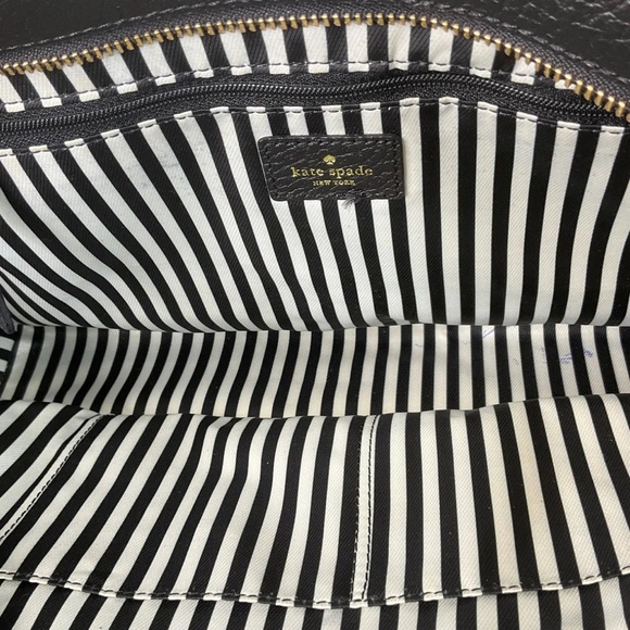 Kate Spade Black Pebbled Leather Southport Avenue Oden Tote Handbag Bag Linda
10 - Picture 5 of 7